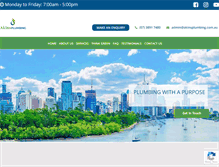 Tablet Screenshot of akinsplumbing.com.au